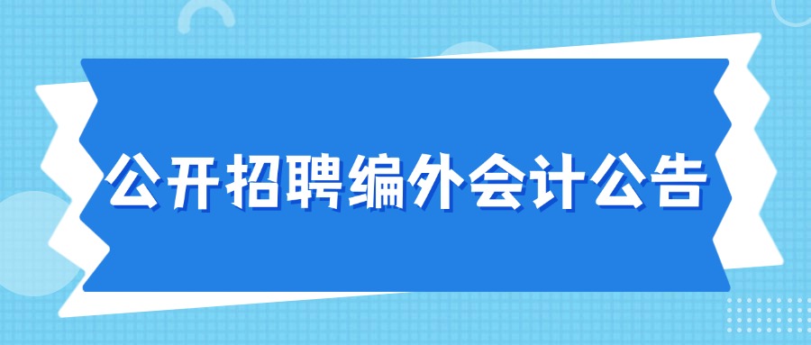 南京金陵高等职业技术学校2025年公开招聘编外会计公告