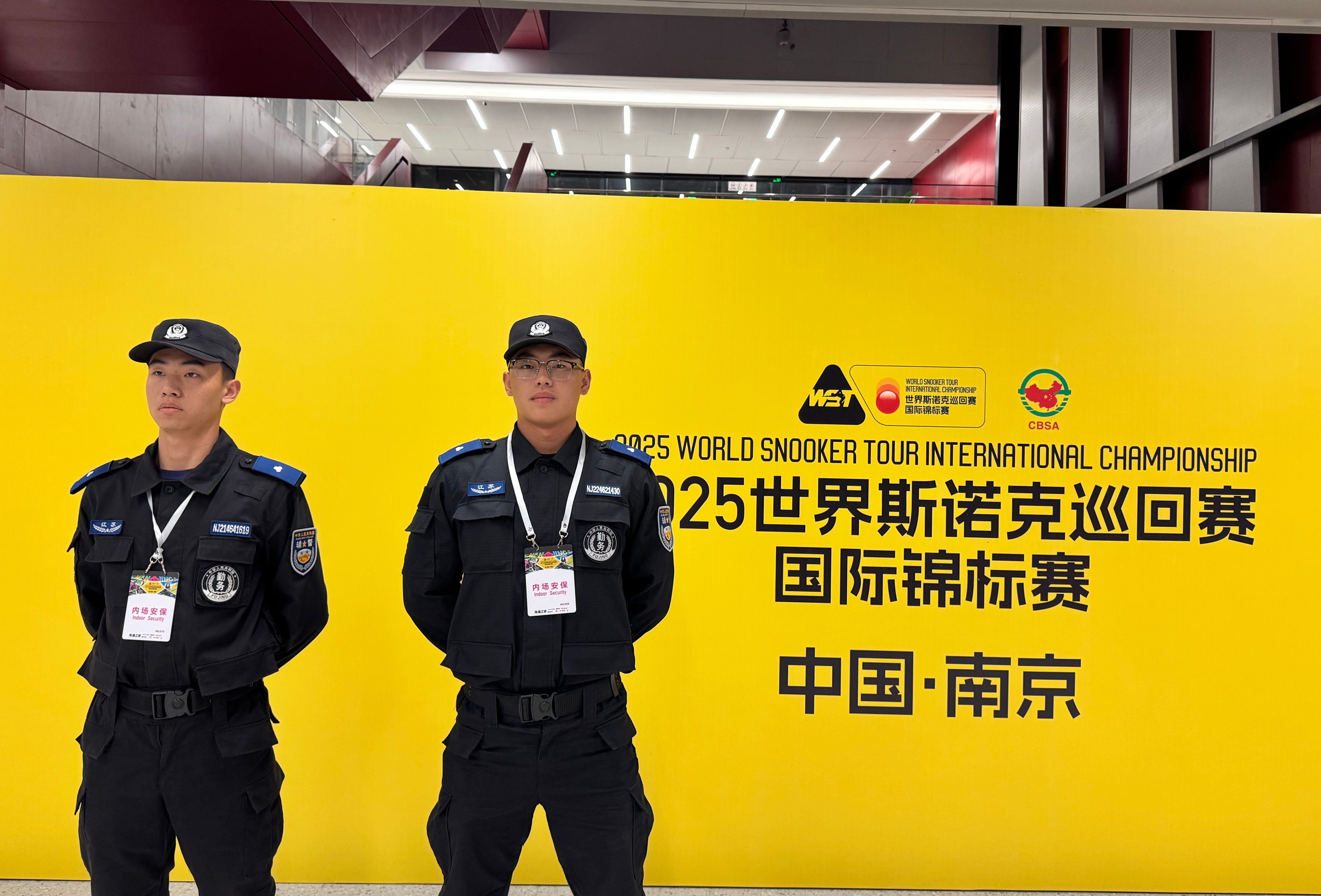 国际舞台展风采:金陵高职学子护航2025斯诺克世锦赛